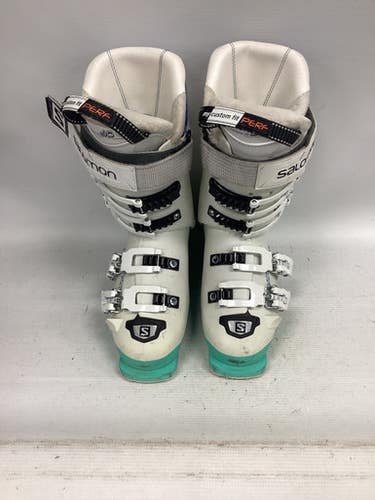 Used Salomon Xmax 90w Girls Dh Ski Boot White 220 Mp - J04 - W05 11851-s000036487