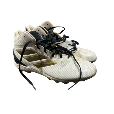Used Adidas Adult Fb Cleats White Senior 6.5 11375-s000364938