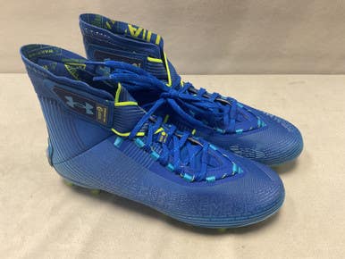 Used Under Armour Adult Fb Cleats Royal Blue Senior 11 11490-s000264982