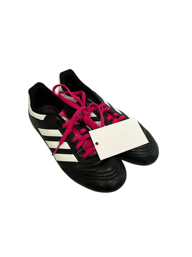 Used Adidas Goletto Jr 3 Soccer Cleats Black 11692-s000140296