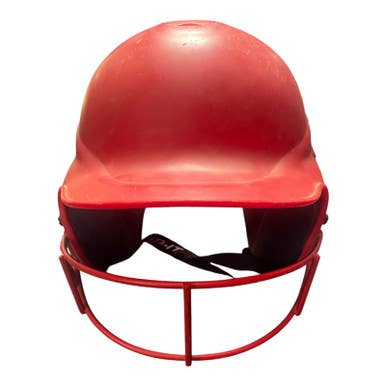 Used Rip-it Batting Helmet W Mask Red Sm 11375-s000365011