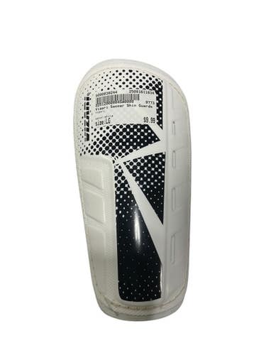 Used Vizari Soccer Shin Guards Adult White Lg 11834-s000039244