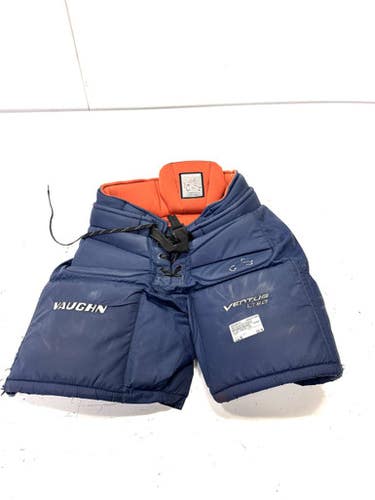Used Vaughn Ventus Lt60 Junior Goalie Pant Navy Blue Md 11860-s000296743