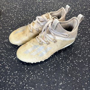 Used Adidas Lax Cleats Mens White Senior 4 11849-s000031162