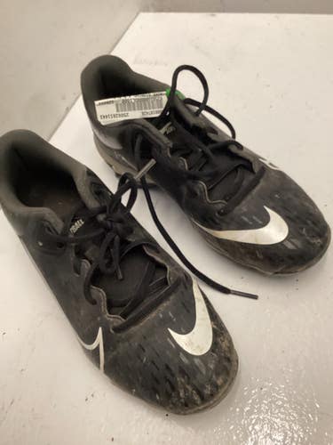Used Nike Diamond Bb Sb Cleats Black Youth 06.0 11443-s000197426