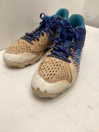 Used Under Armour Bb Sb Cleats Royal Blue Senior 7.5 11443-s000197442