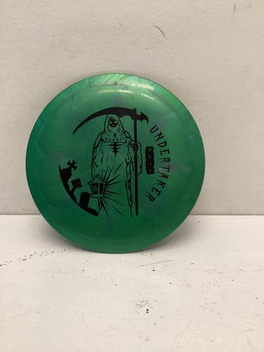 Used Discraft Undertaker Disc Golf Driver Green 172g 11443-s000197556
