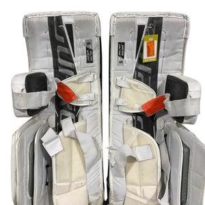 Used Bauer Supreme Goalie Leg Pads Senior White 30" 11847-s000029320