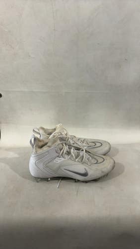 Used Nike Lax Cleats Mens White Senior 11 11615-s000272188