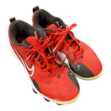 Used Nike Trout Bb Sb Cleats Red Junior 05.5 11375-s000365981