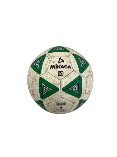 Used Mikasa #4 Soccer Ball White 11692-s000141472