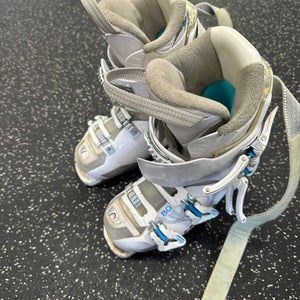 Used Head 80 Womens Dh Ski Boot White 275 Mp - M09.5 - W10.5 11849-s000031675