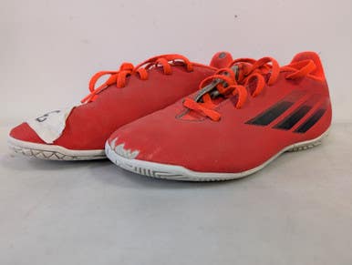 Used Adidas Soccer Indoor Shoes Red Junior 03 11727-s000196304