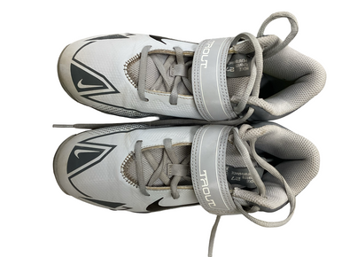 Used Nike Trout Bb Sb Cleats Grey Junior 04 11613-s000168017