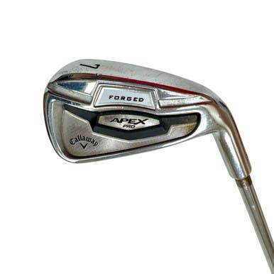 Used Callaway Apex Pro Forged Men's Rh 7 Iron Stiff Flex Steel Shaft 11506-s000289704