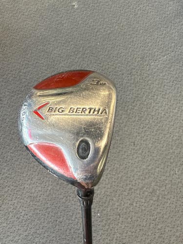 Used Callaway Big Bertha Mens Fairway Wood Rh 3 Wood 11858-s000080352