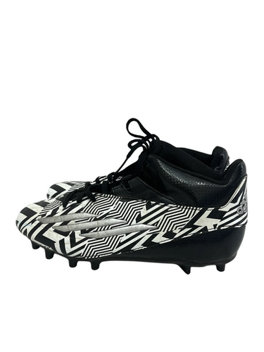 Used Adidas Adizero Adult 10 Fb Cleats Black 11692-s000141758