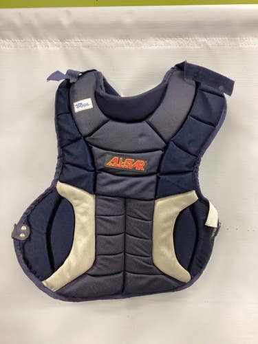 Used All Star Cp12 Catchers Chest Protector Navy Blue Junior 11851-s000038090