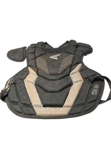Used Easton Intermediate Age 12-15 Catchers Chest Protector Black Intermed 11834-s000040543