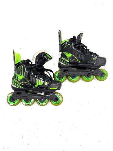 Used Mission Roller Hockey Skates Black Adjustable 11860-S000311330