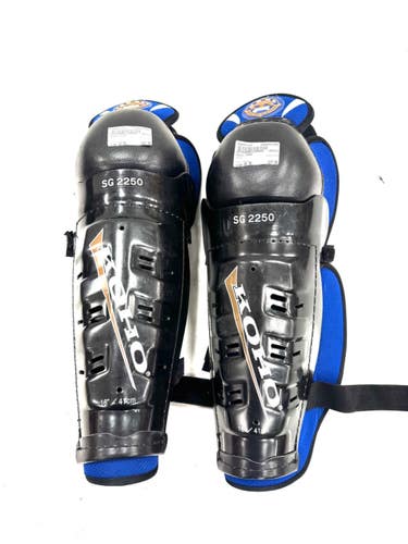 Used Koho* 2250 Senior Shin Guards Black 16" 11860-C000311314