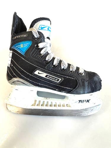 Used Bauer 10 Youth Hockey Skate Youth 10.0 11860-S000311290
