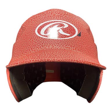 Used Rawlings Cftbh-r1 Batting Helmet No Mask Red Md 11375-s000366454