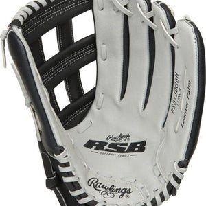 New Rawlings Rsb Slowpitch Glove 13" Rht #rsb130gbhr 11506-rawrsb130gbhr