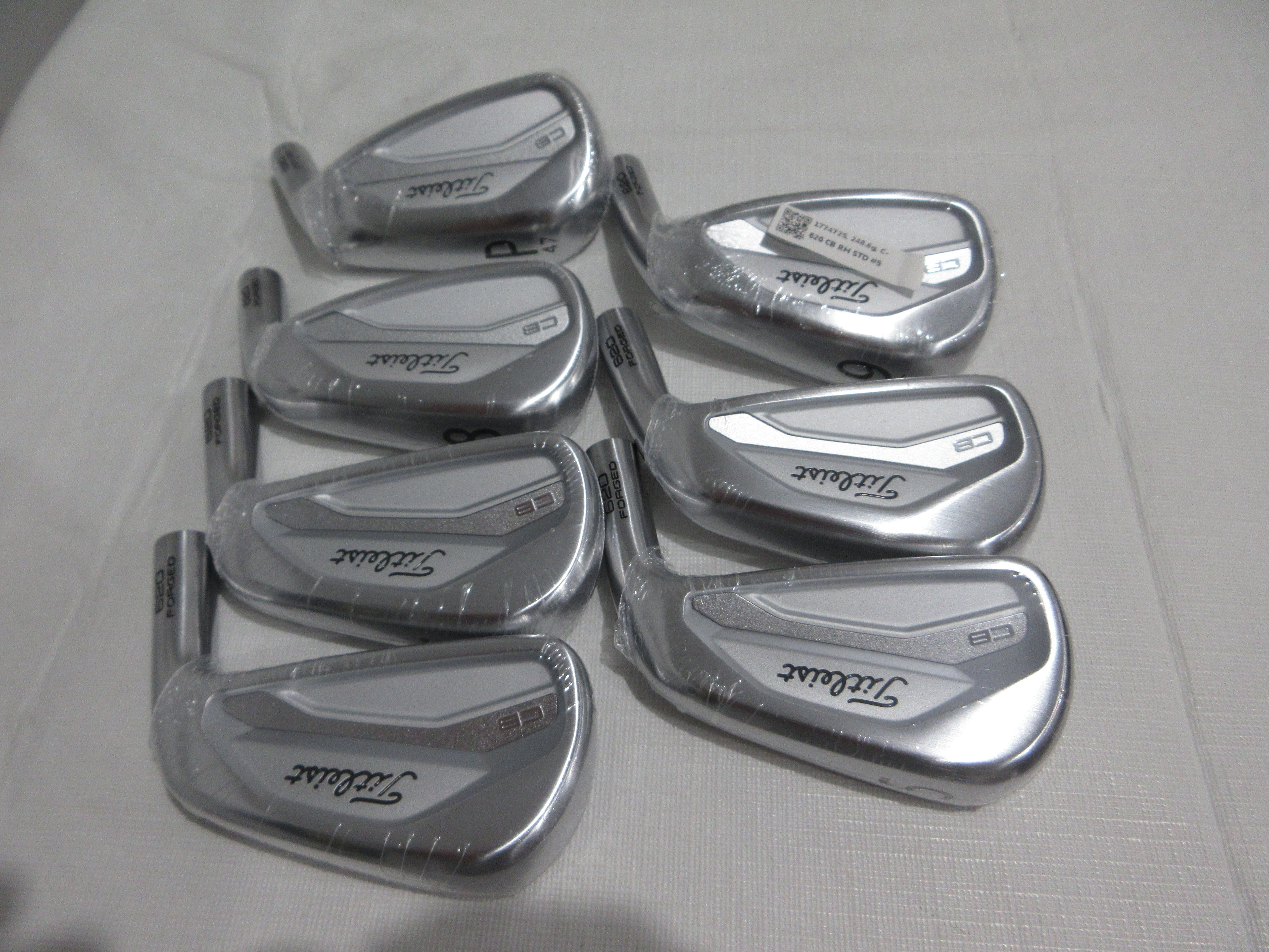 Titleist 620CB Forged Iron Set - 4-PW - Heads Only - NEW