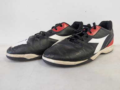 Used Diadora Soccer Indoor Shoes Black Junior 05 11727-s000196672