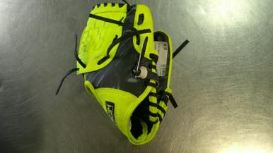 Used Easton Ortiz Bb Sb Glove Rh Throw Yellow 9" 11868-s000065760