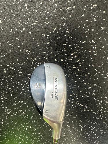 Used Taylormade Rescue Mid Mens Hybrid Club Rh 3 Hybrid 11849-s000032123