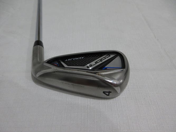 Cobra AeroJet 4-iron - 18.5* - KBS Tour Lite Stiff Flex Steel - MINT