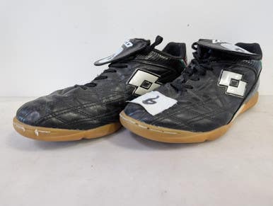 Used Lotto Soccer Indoor Shoes Black Senior 9 11727-s000196866