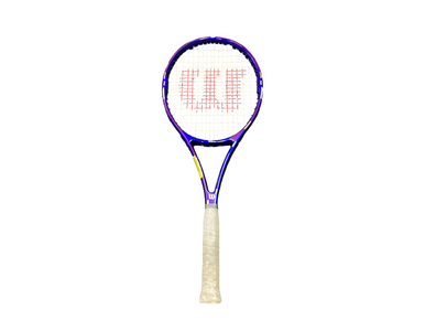 Used Wilson High Beam Series 95 Adult Tennis Racquet Navy Blue 4 3 8" 11613-s000169079