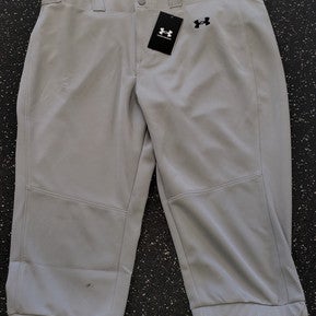 Used Under Armour Softball Bb Sb Pant Girls Grey Xl 11849-s000032313