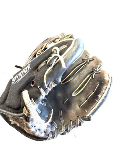 Used Mizuno Tec Fire Bb Sb Glove Rh Throw Black 9" 11860-s000298849