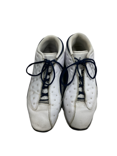 Used Jordan Golf Shoes Mens Golf Shoes White And Navy Blue Senior 11 11613-s000169166