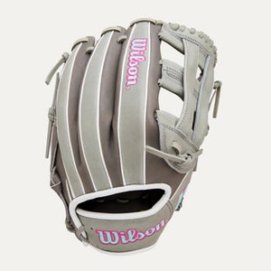 New A1000 12in Rht Steel Grey Seafoam Glove 11834-wilwbw10396012