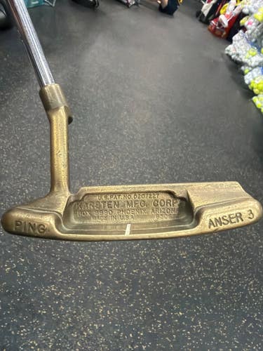 Used Ping ANSER 3 Mens Putter RH 11337-S000490729