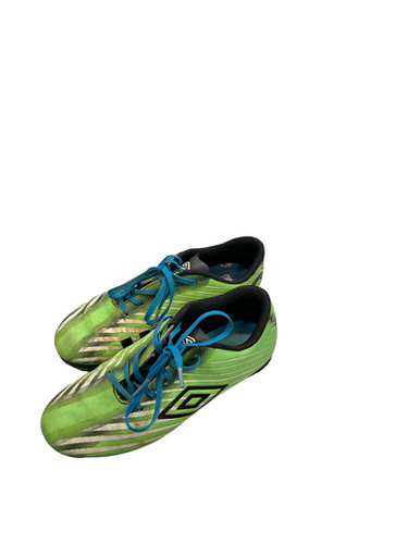 Used Umbro Soccer Cleats Green Junior 04 11682-s000114973