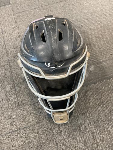Used Rawlings CATCHERS HELMET Catchers Helmet w/Mask Navy Blue LG 11614-S000239349