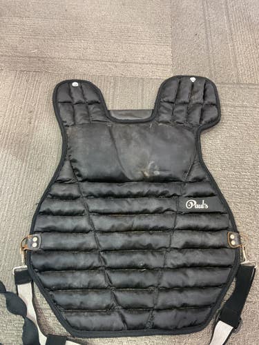 Used PAULS Catchers Chest Protector Black Youth 11614-S000239339
