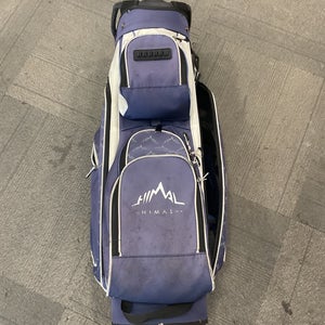 Used HIMAL CART BAG Mens Cart Bag Navy Blue 11614-S000239302