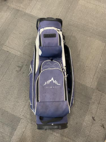 Used HIMAL CART BAG Mens Cart Bag Navy Blue 11614-S000239302