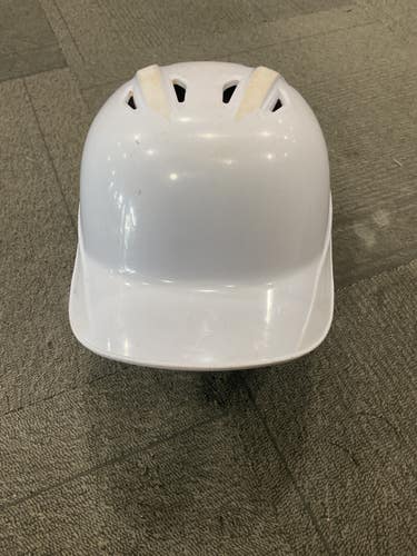 Used Mizuno BATTING HELMET Batting Helmet No Mask White S/M 11614-S000239292