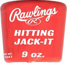 New Rawlings Hit Jack-it 9oz Bat Weight 11835-tnrhitjack