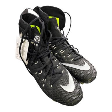 Used Nike Force Savage Adult Fb Cleats Black Senior 9 11375-s000367818
