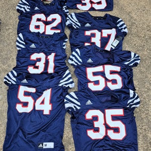 Patriots Blue Small / Medium Boys Adidas Jerseys (Used) Qty 10