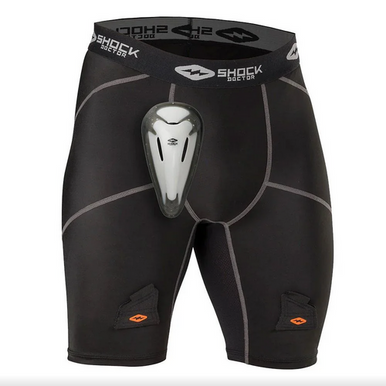 New Shock Dr Core Comp Short Hockey Jock Youth XXS